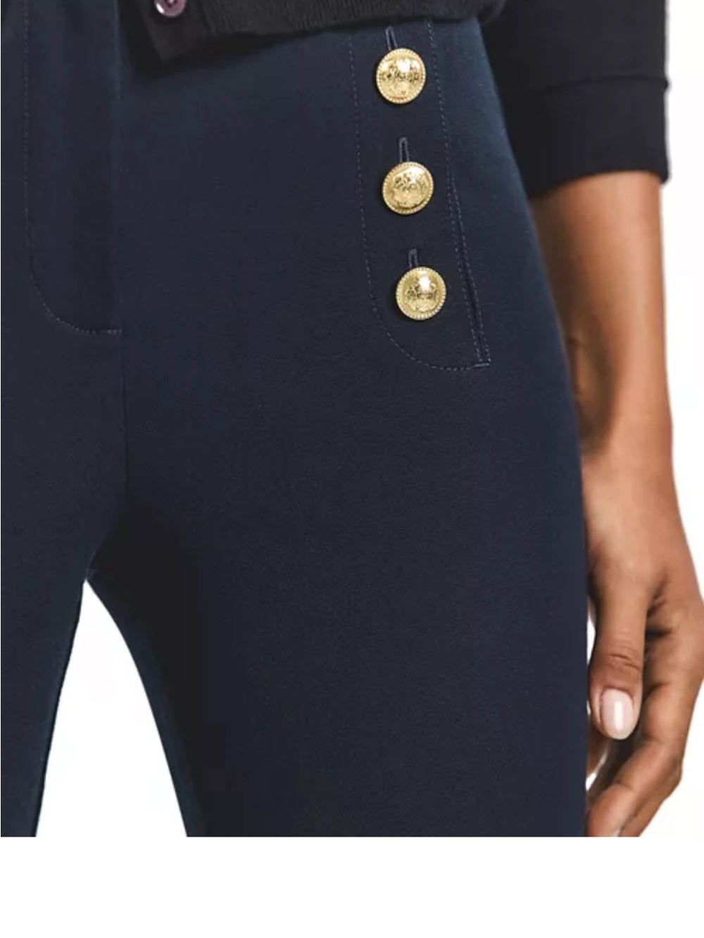 Derek Lam Crosby Trousers in Midnight - Picture 4 of 12